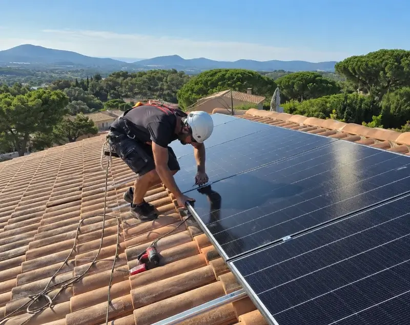 Installateur panneaux solaires Clara-Villerach — pose photovoltaïque sur toiture